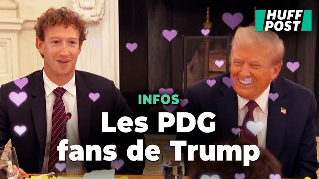 Trump se fait couvrir de louanges par les géants de la tech à la Maison Blanche, sauf un