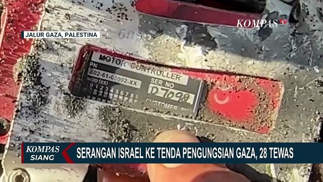 28 Orang Tewas dalam Serangan Israel di Tenda Pengungsian Gaza | KOMPAS PETANG