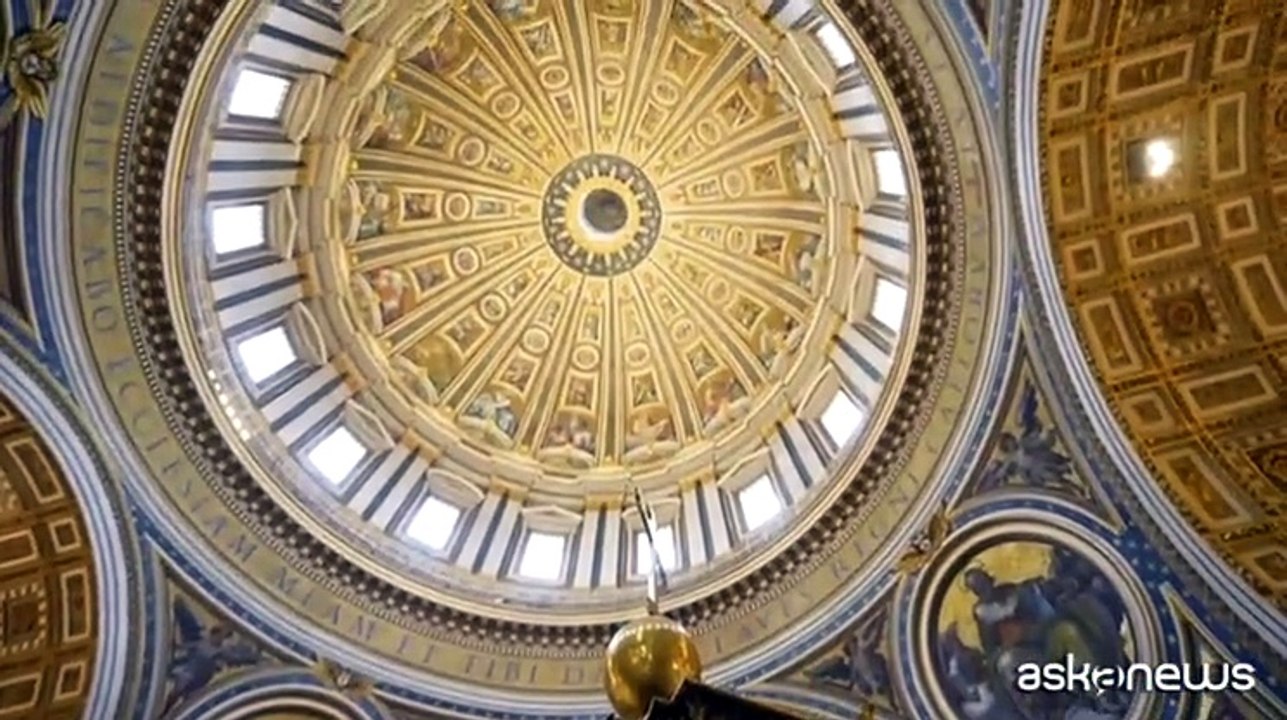Il Baldacchino di San Pietro sta per tornare al suo splendore