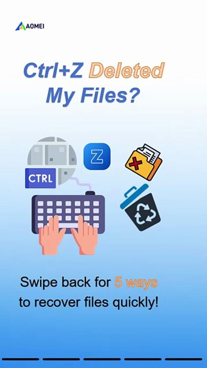 Recover Ctrl+Z Deleted Files: 5 Free Methods!