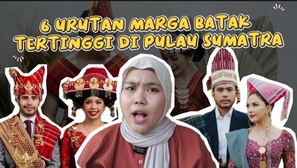 6 Top 6 Marga Batak Terbesar di Pulau Sumatra 🔥
