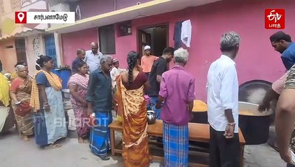 மிலாது நபி திருநாள்! வேலூரில் அன்னதானம்!