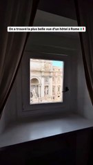 On a trouvé la plus belle chambre de Rome 🇮🇹