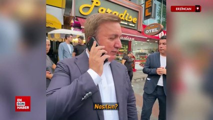 Erzincan Valisi Aydoğdu’dan babası yoğun bakımdaki öğrenciye destek