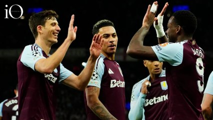 Un gol da re: William esulta per la vittoria storica dell'Aston Villa in Champions League