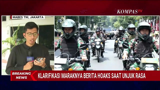 Klarifikasi Maraknya Berita Hoaks saat Unjuk Rasa, Wakil Panglima: TNI Taat Konstitusi dan Solid