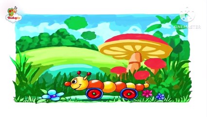 Babytv art caterpillar
