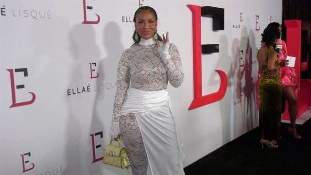 LisaRaye McCoy attends Ellaé Lisqué's 10th Anniversary Show red carpet