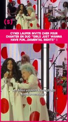 Pour clore sa tournée d'adieu, Cyndi Lauper a vu les choses en grand en invitant SZA, John Legend, J