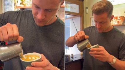 Ter Stegen vuelve a presumir de su otro gran talento: un barista de lujo