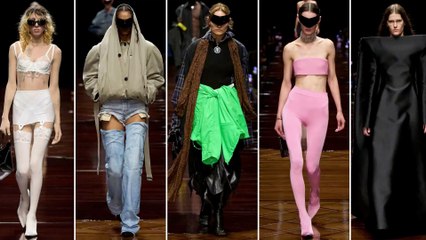 Sorpresa a Parigi: la sfilata boudoir di Balenciaga tra provocazione, ricordi e celebrazioni