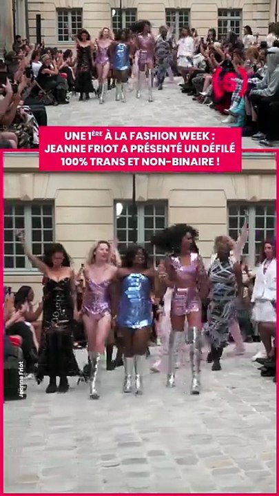 C’est une première dans l’histoire de la Fashion Week parisienne ! Jeanne Friot a présenté un défilé