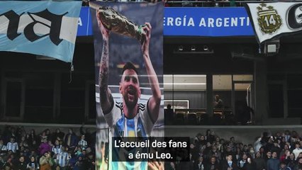 Argentine - Scaloni : "L'accueil des supporters a ému Messi"