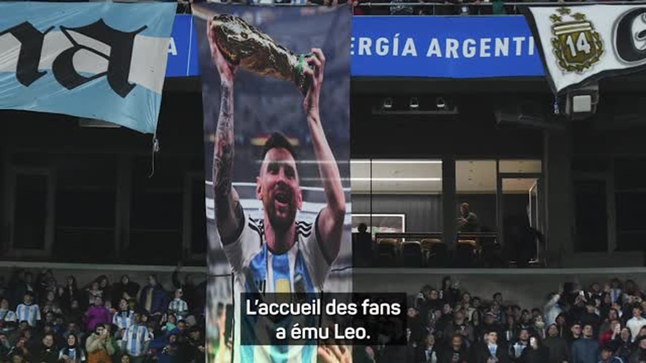 Argentine - Scaloni : "L'accueil des supporters a ému Messi"