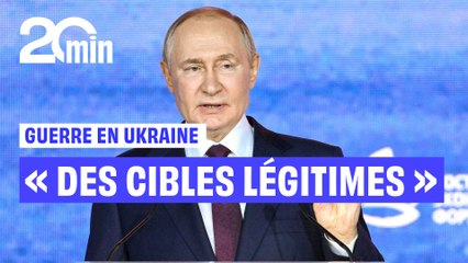 Guerre en Ukraine : Pour Poutine, n'importe quelle force occidentale sera « une cible légitime »