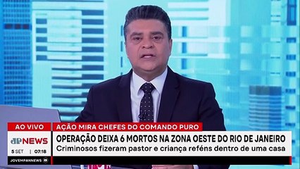 Operação policial deixa seis mortos no Rio de Janeiro