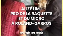 🎾 Entre deux passages à l’antenne, @alizelim enfile sa tenue de tennis pour s’entraîner. Et elle as