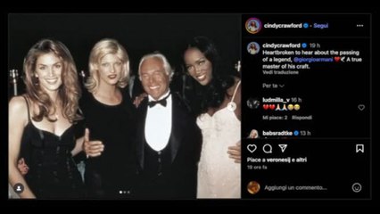 Negli Usa l'omaggio al "maestro" Armani: il ricordo di media e star