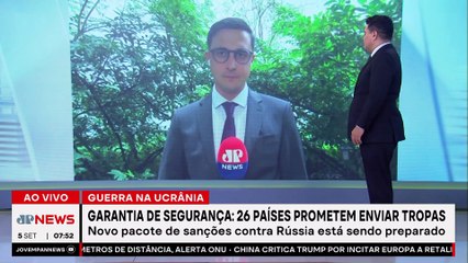 Macron anuncia que 26 países prometeram apoio militar à Ucrânia