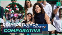 Ayuso compara las protestas contra el genocidio durante La Vuelta con el atentado de Múnich