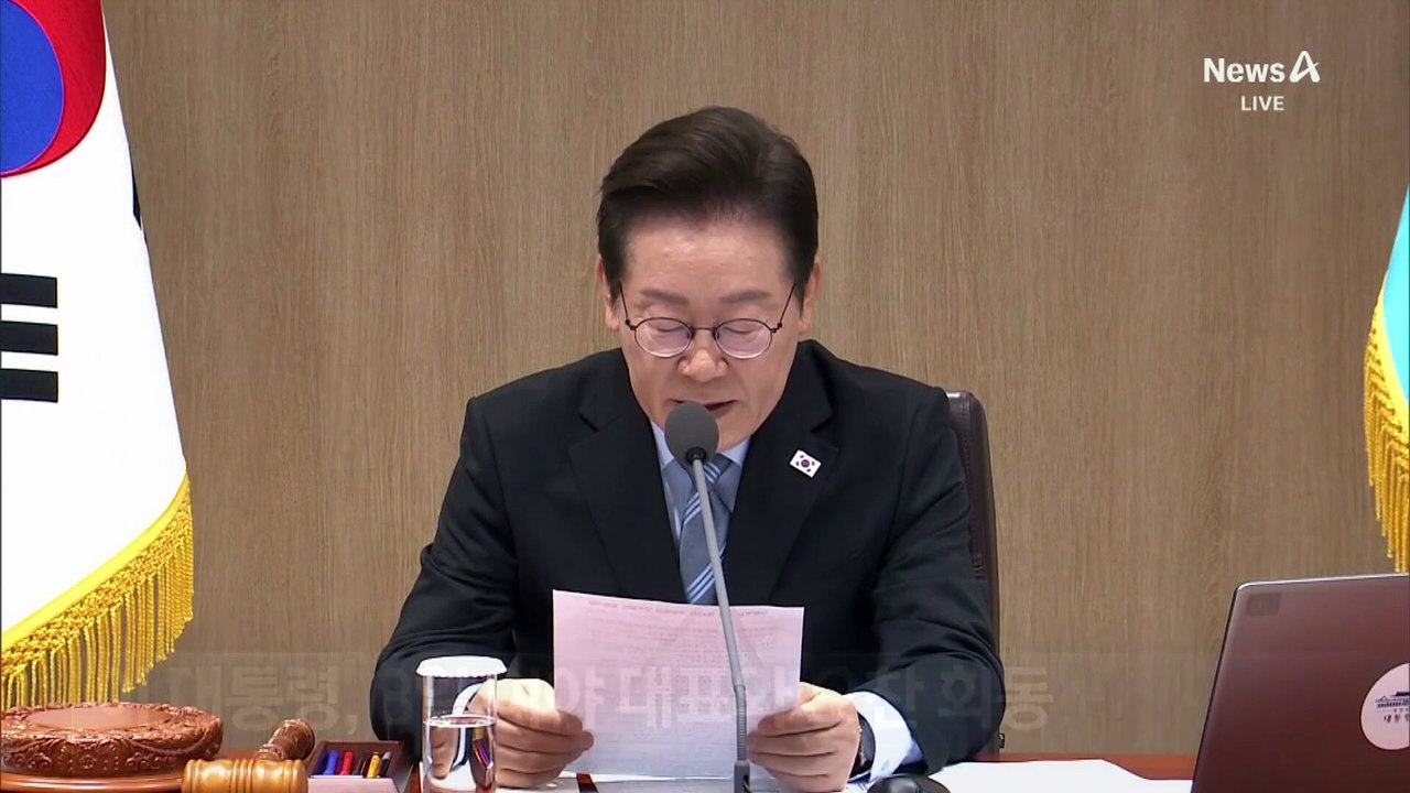 이 대통령, 8일 여야 대표와 오찬 회동 뒤 장동혁과 단독 회담