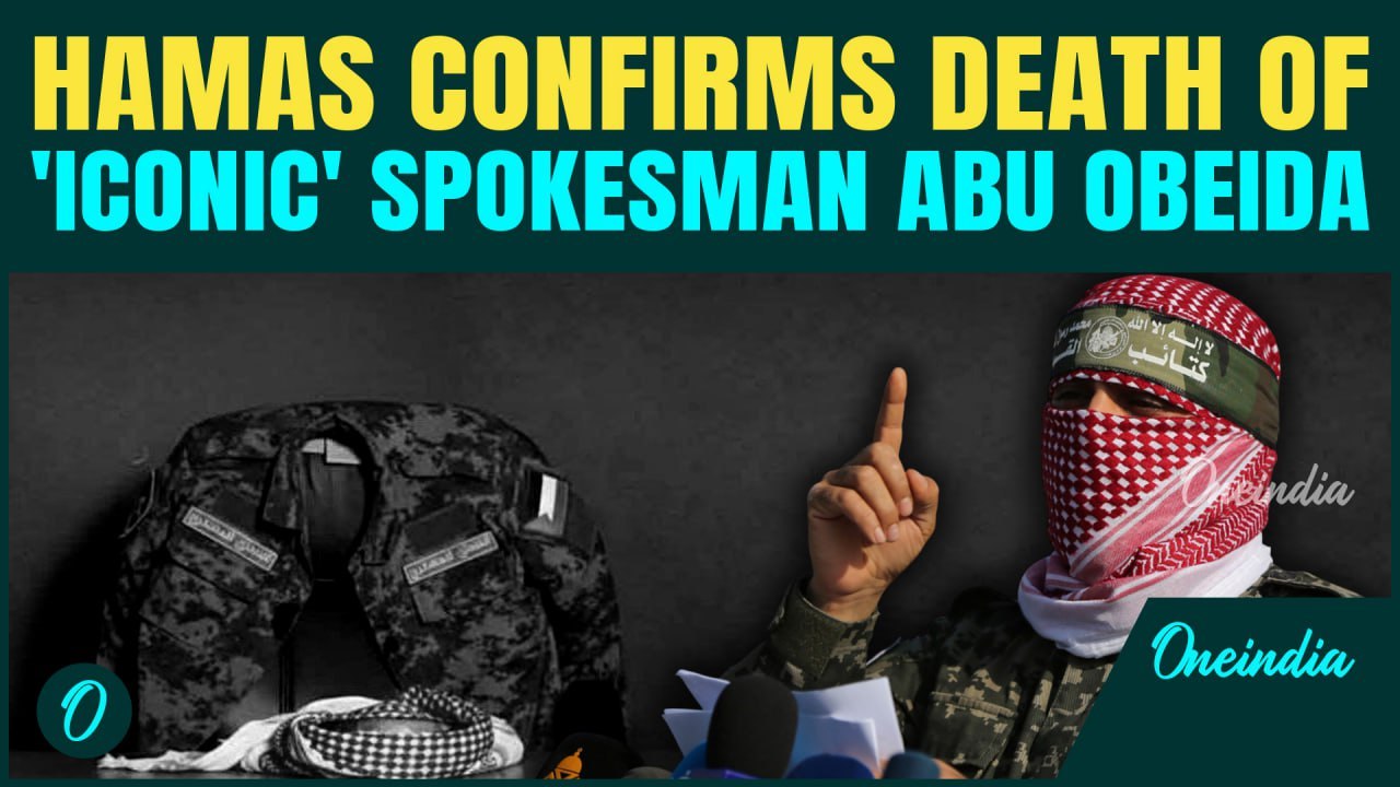 BREAKING: Hamas Confirms Death of Masked Spokesman Abu Obaida | Gaza’s Most Feared Voice Silenced
