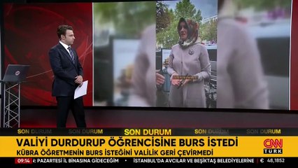 Kübra öğretmen gözyaşlarıyla anlattı; Vali Aydoğdu öğrenci için duyarsız kalmadı