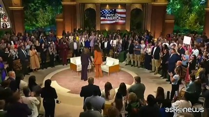 Kamala Harris ospite di Oprah Winfrey: comizio speciale con tante star di Hollywood