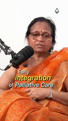 Right time integrate palliative care in life.