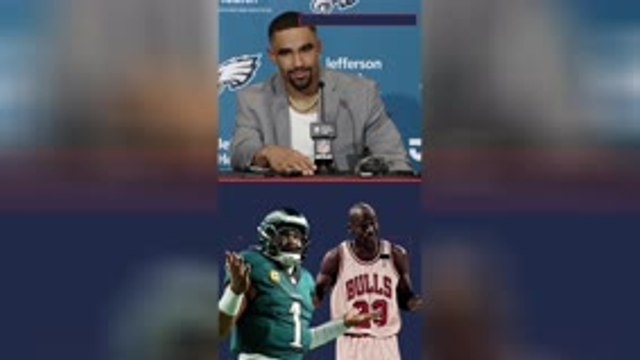 Hurts ‘had to win’ in front of special guest Michael Jordan