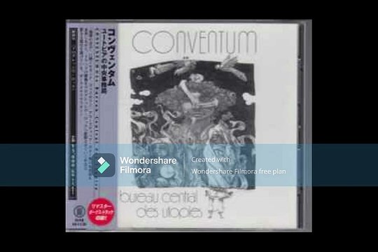 Conventum – Le Bureau Central Des Utopies ; Avantgarde, Prog Rock Year: 1979