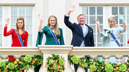 Maxima d'Olanda col fiocco, Amalia regale, Alexia omaggia la mamma: i look al Prinsjesdag 2024