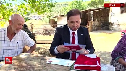Erdoğan'ın Terörsüz Türkiye mektubu İzmir'deki şehit ailesine ulaştı