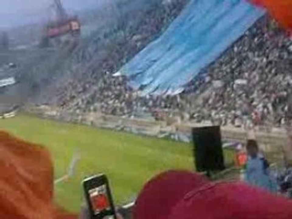 Tifos om-strasbourg du virage nord et de ganay vu des winner