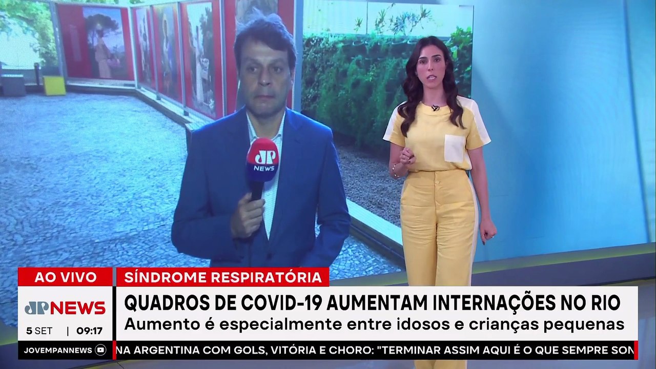 Covid-19 é principal causa de internação por síndrome respiratória no RJ