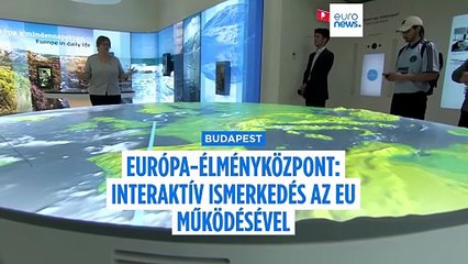 Szerepjátékkal is meg lehet ismerni az Európai Uniót a budapesti Európa-élményközpontban