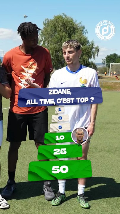 ZIDANE MEILLEUR FRANÇAIS all time ? #foot #france #zidane