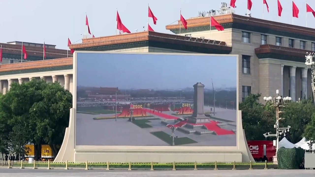 China celebra con un desfile militar en Pekín el 80 aniversario del fin de la Segunda Guerra Mundial
