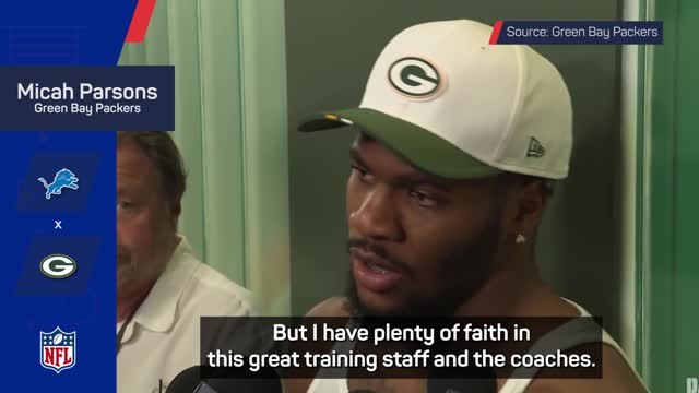 Parsons provides health update ahead of potential Packers debut