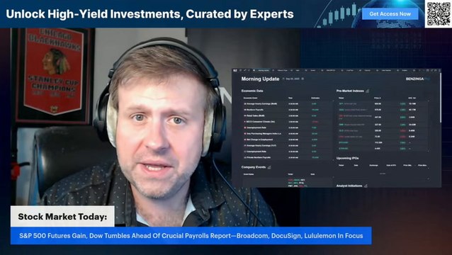 Stock Market Today: S&P 500 Futures Gain, Non Farm Payrolls Report—Broadcom, DocuSign, Lululemon In Focus