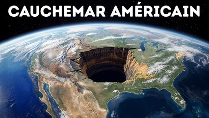 Un énorme trou vient d'être découvert sous l'Amérique du Nord - Il continue de s'étendre