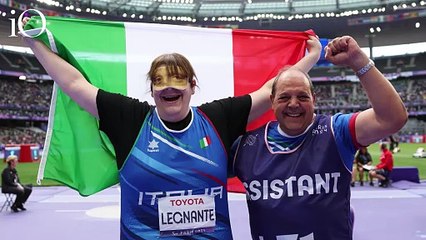 Assunta Legnante è leggenda, terzo oro nel getto del peso alle Paralimpiadi: «Vorrei fare la portabandiera»