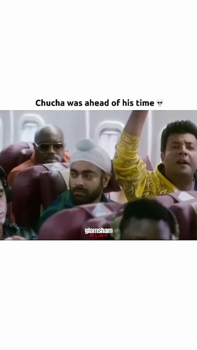 Chucha predicting the future before it was even trendy ✈️😂   #glamsham #bollywood #bollywoodcomedy #fukrey3 #chucha   glamsham, bollywood, bollywood comedy, fukrey 3, chucha