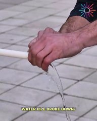 Fixing a broken pipe that's still running🛠️