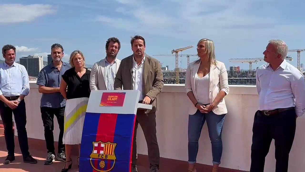 Joan Camprubí no aclara si Som un Clam se presentará a las elecciones del Barça