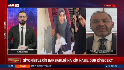 Orta Doğu Uzmanı Prof. Dr. Hüseyin Şeyhanlıoğlu Gazze'deki son durumu değerlendirdi