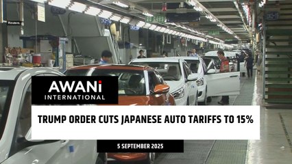 Trump order cuts Japanese auto tariffs to 15%