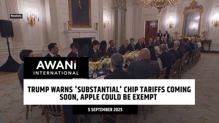 Trump warns 'substantial' chip tariffs coming soon, Apple could be exempt
