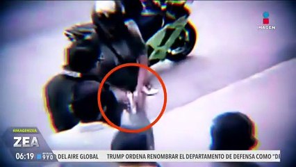 Detienen a uno de los motociclistas que asaltó a grupo de hombres en la Col. Del Valle