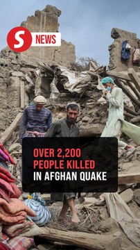 Afghanistan hit by 'overlapping crises,' quake survivors face aid crunch
